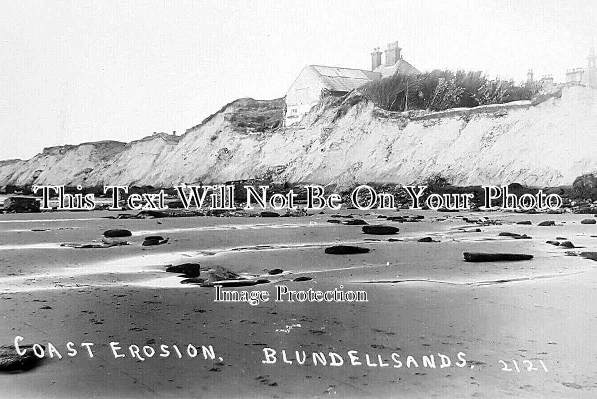 LA 6565 - Coast Erosion, Blundellsands, Lancashire