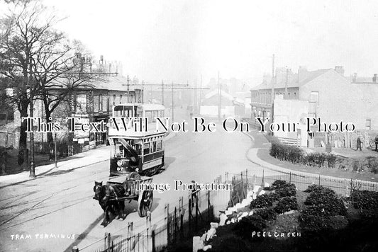 LA 6567 - Peel Green Tram Terminus, Lancashire