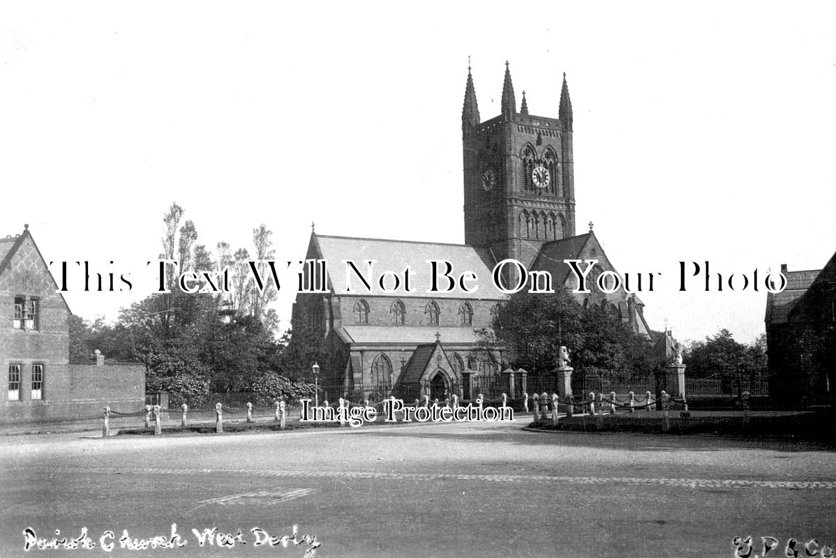 LA 6577 - Parish Church, West Derby, Liverpool, Lancashire