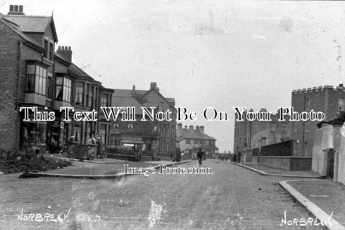 LA 658 - Norbreck Road, Norbreck, Bispham, Lancashire c1920