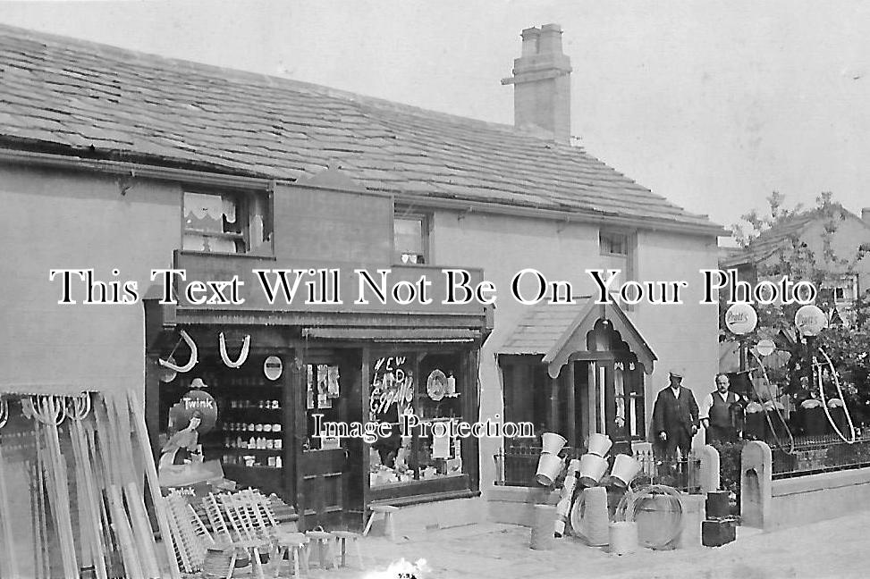 LA 66 - Hardware Shop Front, Blackburn, Lancashire c1925