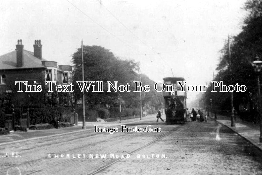 LA 660 - New Road, Chorley, Bolton, Lancashire c1905