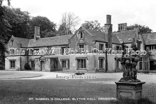 LA 6600 - St Gabriels College, Blythe Hall, Ormskirk, Lancashire