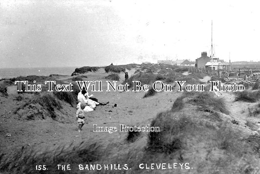 LA 6605 - The Sandhills, Cleveleys, Blackpool, Lancashire c1913