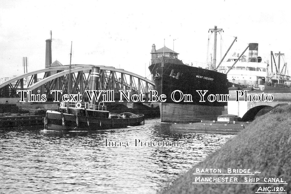 LA 6608 - Barton Bridge, Manchester Ship Canal, Lancashire