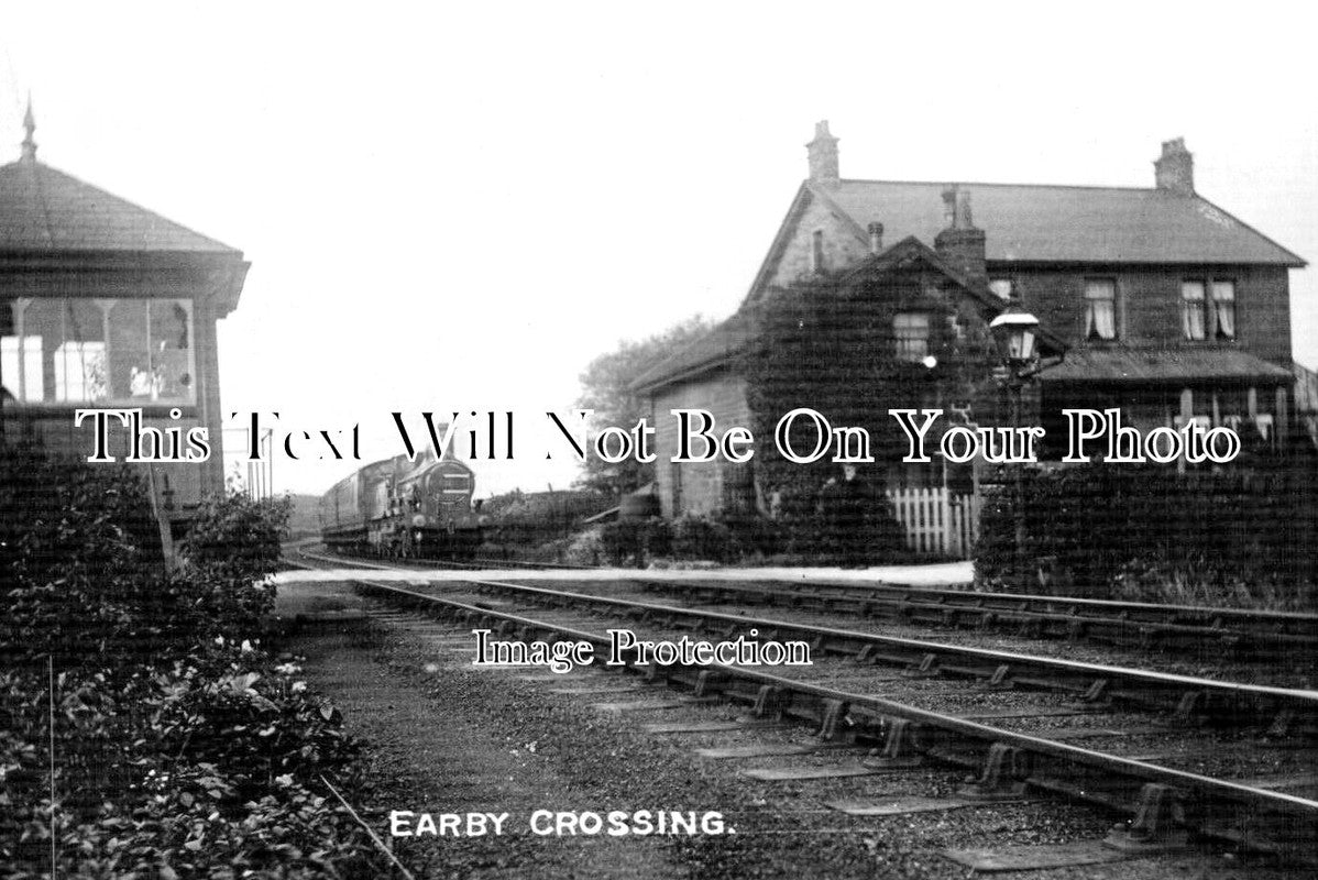 LA 6619 - Earby Railway Crossing, Lancashire