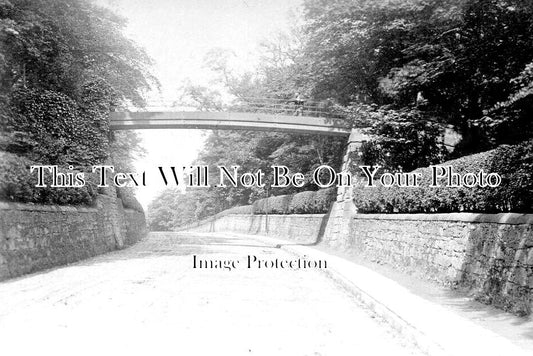 LA 6647 - Footbridge, Leigh Road, Worsley, Lancashire c1906