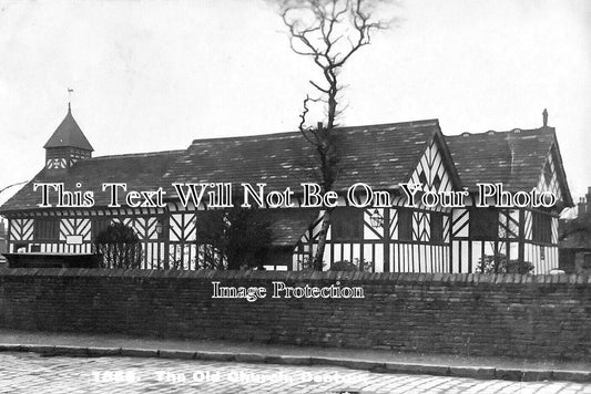 LA 6654 - The Old Church, Denton, Manchester, Lancashire c1911