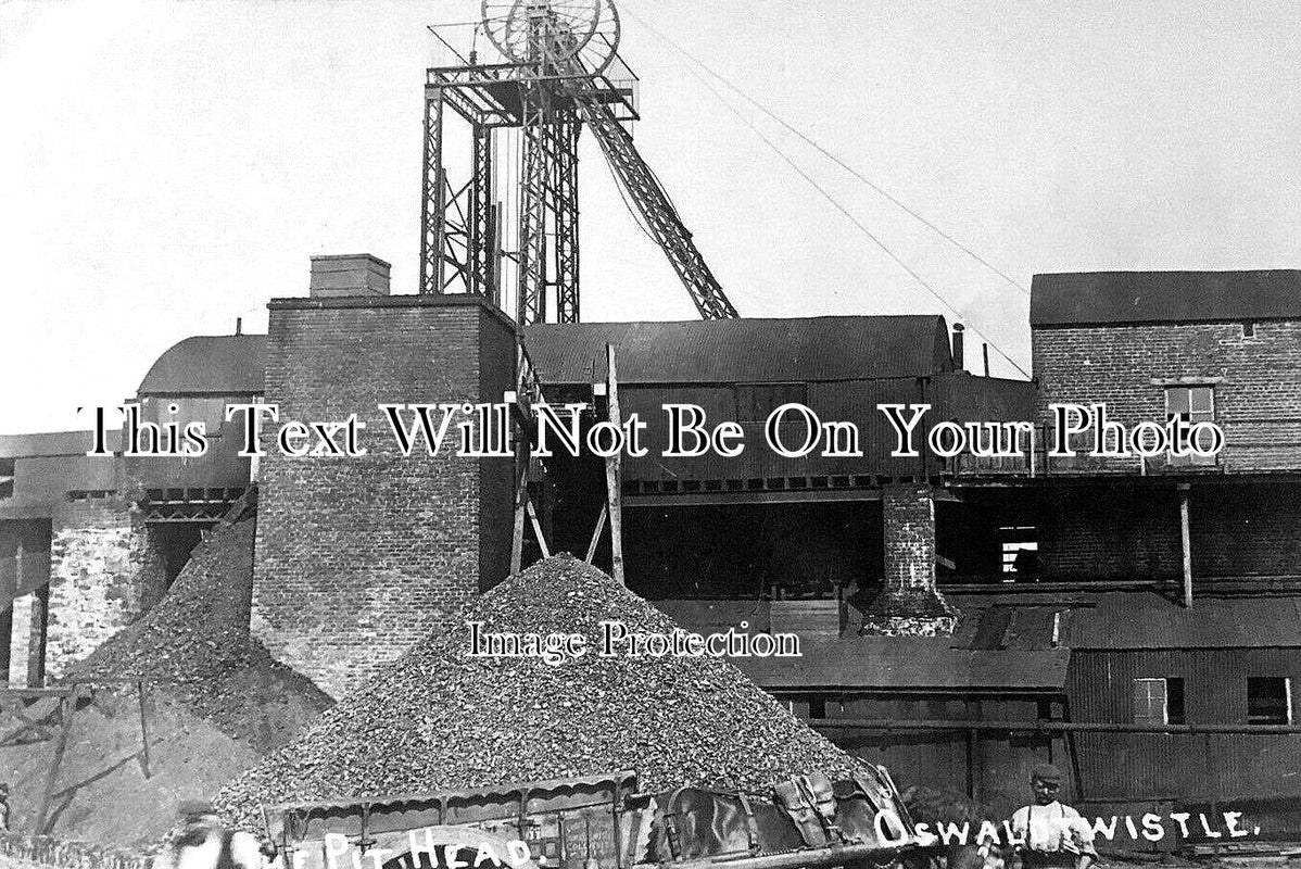 LA 6658 - Aspen Colliery Pit Head, Oswaldtwistle, Lancashire 1908 – JB ...