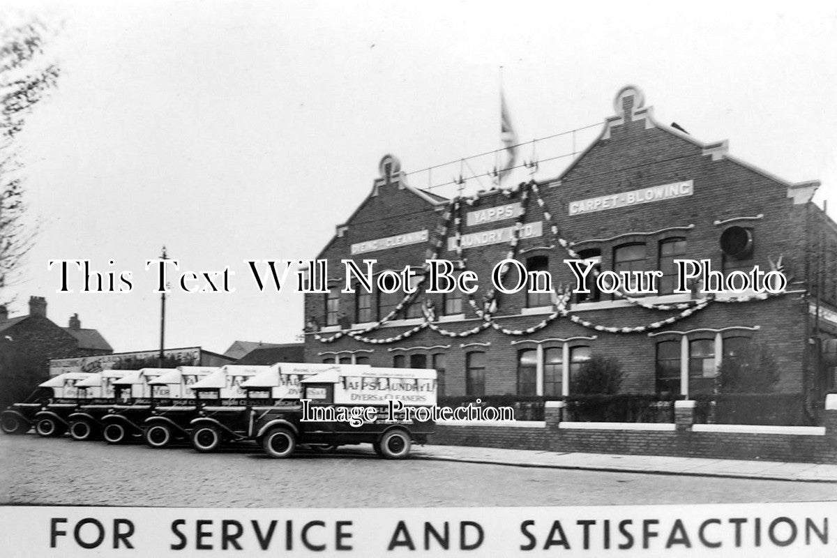 LA 666 - Yapps Laundry Vans, Stretford, Lancashire