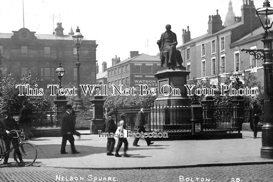 LA 6661 - Nelson Square, Bolton, Lancashire c1904