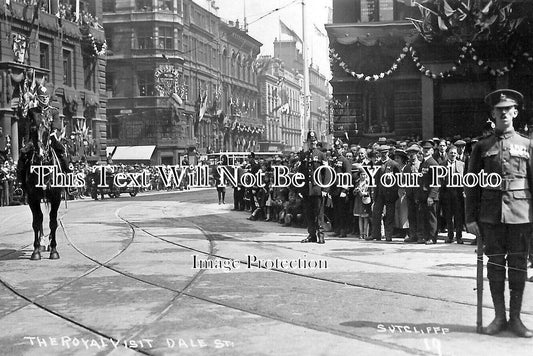 LA 6695 - The Royal Visit To Liverpool, Dale Street, Lancashire