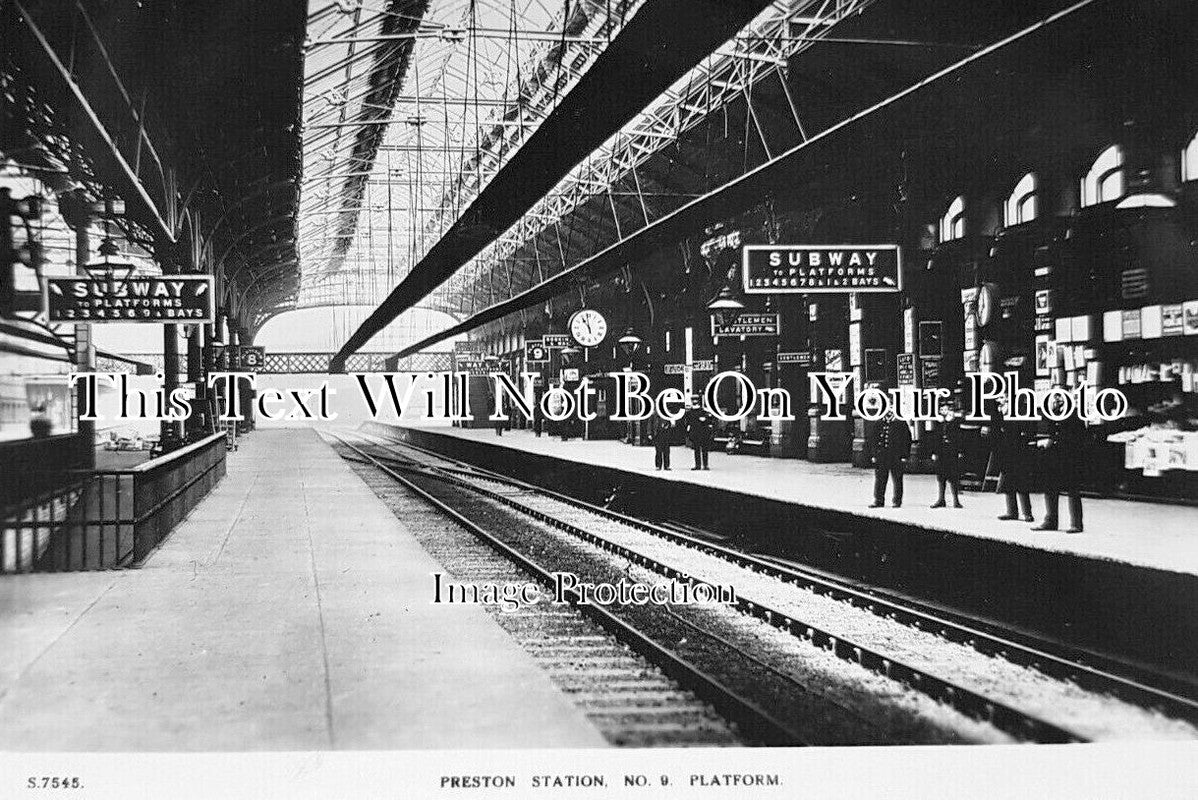 LA 6720 - Preston Railway Station, Lancashire