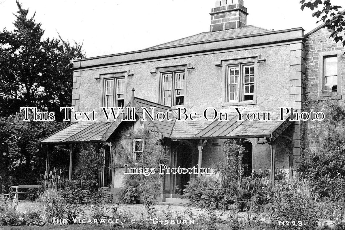 LA 6725 - Gisburn Vicarage, Lancashire c1909