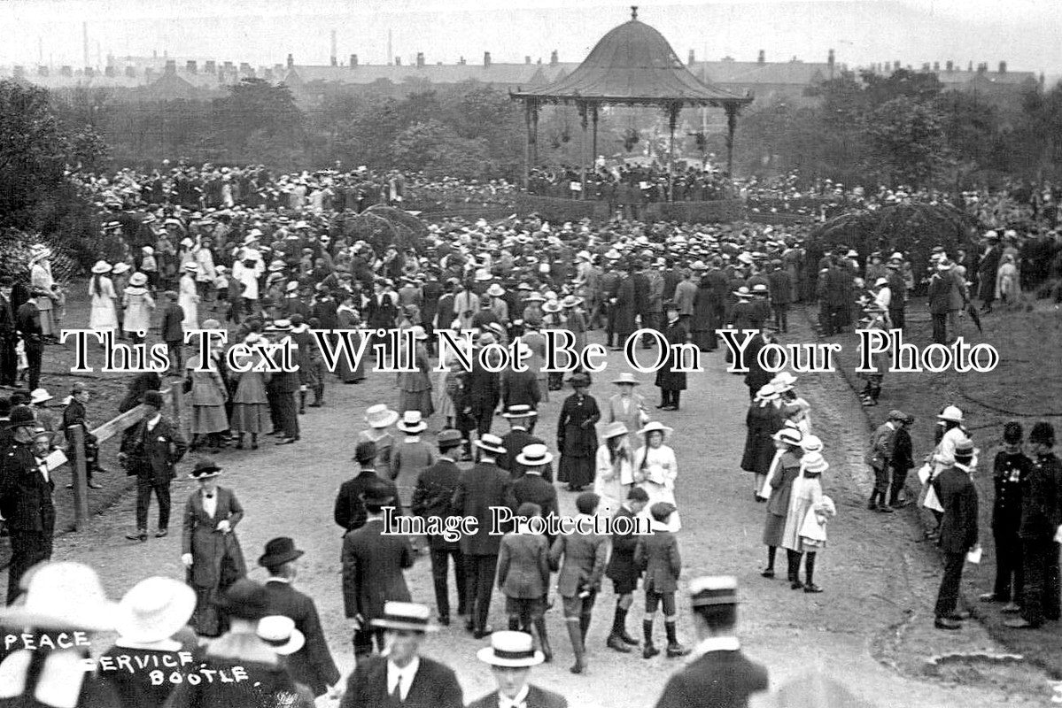 LA 6726 - Peace Service, Bootle, Liverpool, Lancashire WW1