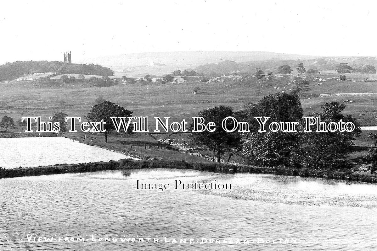 LA 6729 - View From Longworth Lane, Dunscar, Bolton, Lancashire c1906