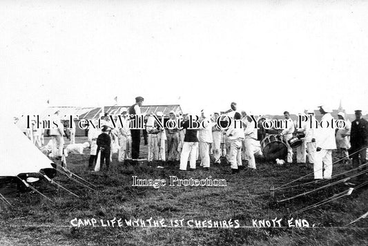 LA 6731 - Camp Life, 1st Cheshire Regiment, Knott End, Lancashire