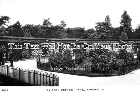 LA 6739 - Aviary, Sefton Park, Liverpool, Lancashire