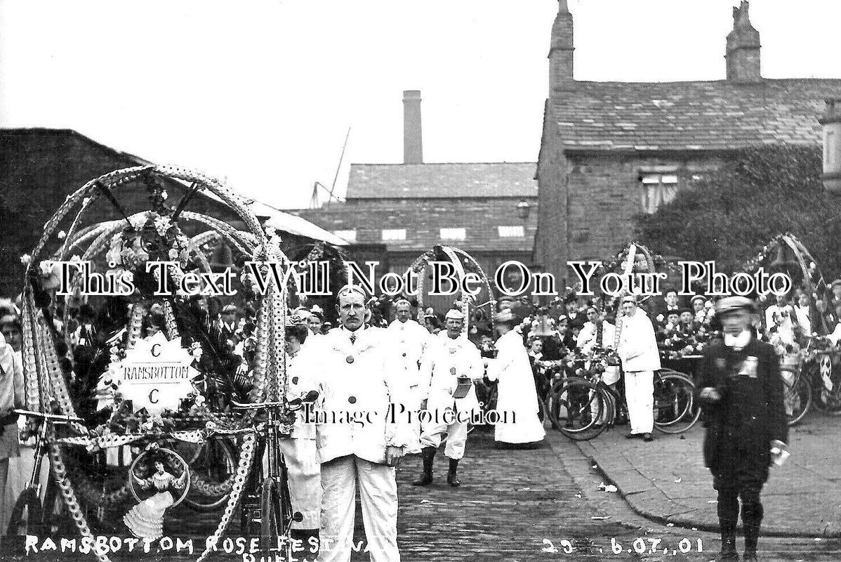 LA 6751 - Ramsbotton Rose Festival, Lancashire 1901