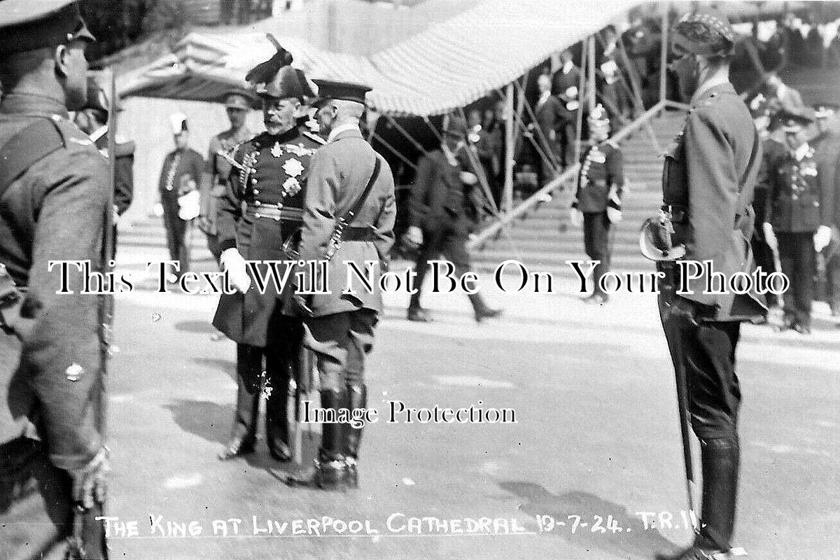 LA 6766 - Royal Visit To Liverpool Cathedral, Lancashire 1911