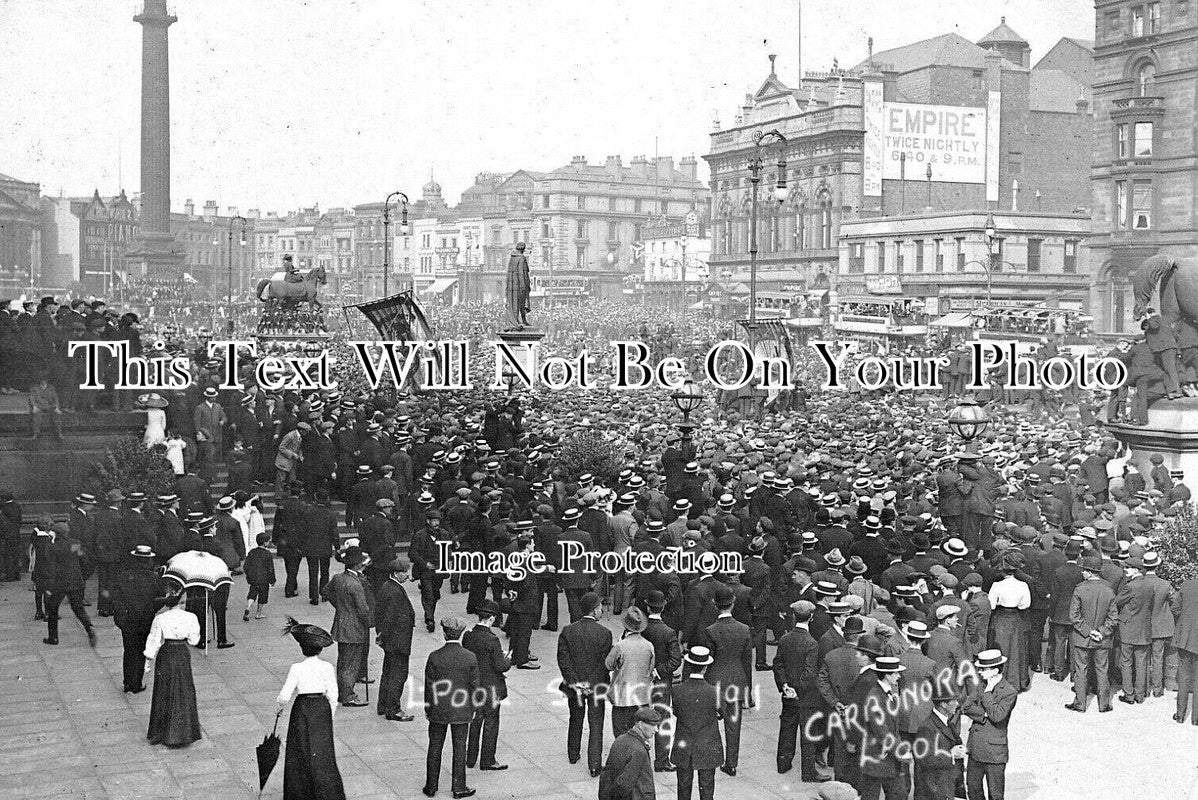 LA 6811 - Liverpool Strike, Lancashire 1911