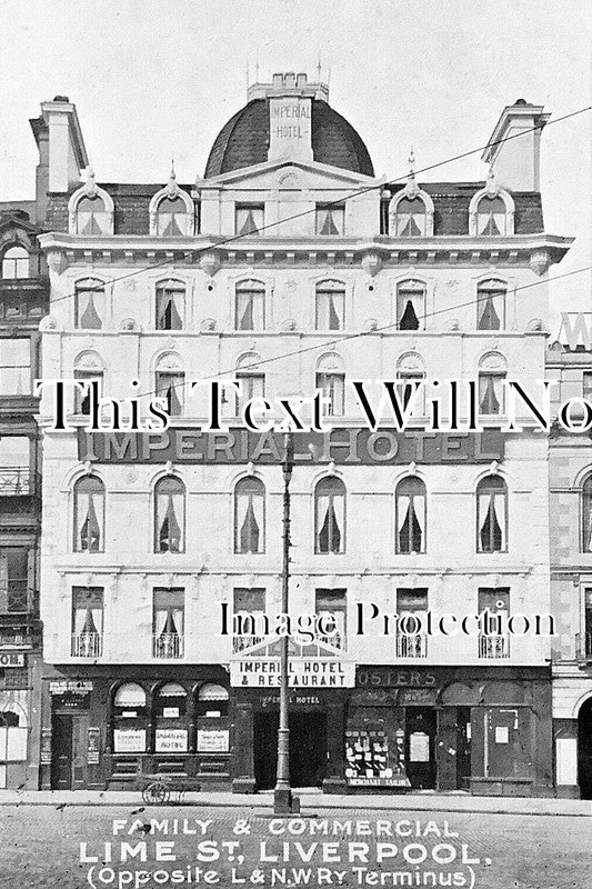 LA 6829 - Imperial Hotel, Lime Street, Liverpool, Lancashire