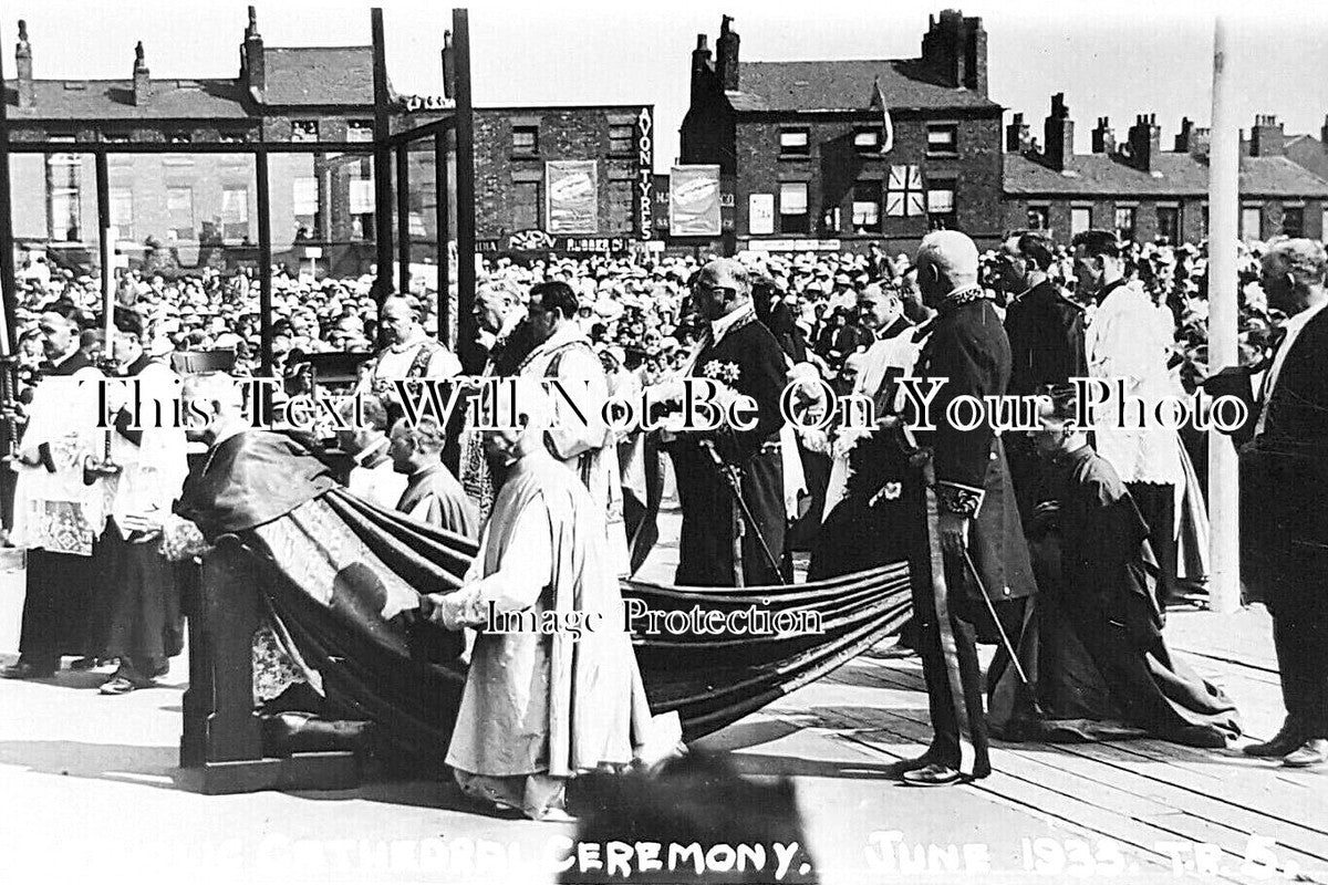 LA 6830 - Liverpool Cathedral Ceremony, Lancashire 1933