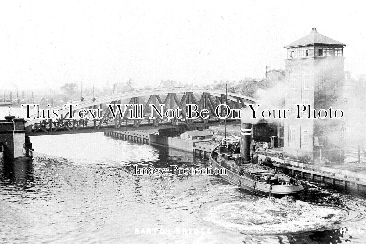 LA 6831 - Barton Swing Bridge, Manchester Ship Canal, Lancashire