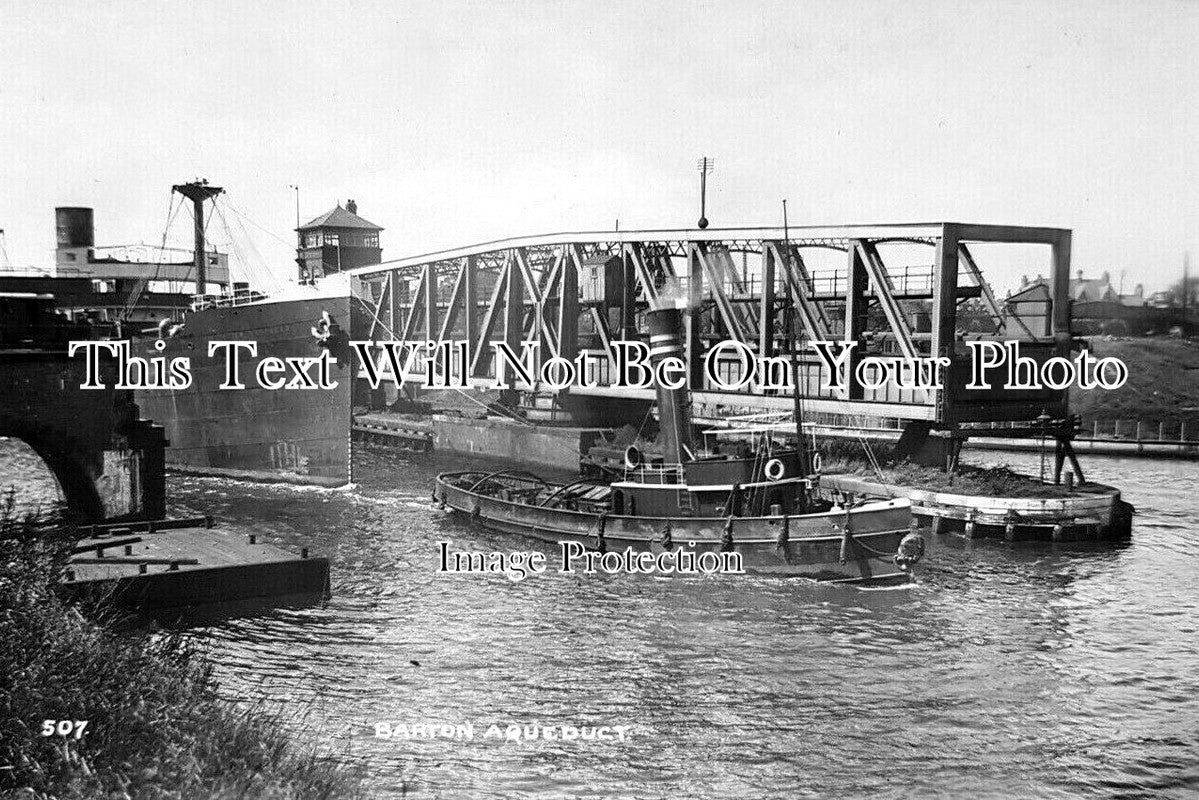 LA 6889 - Barton Aqueduct, Manchester Ship Canal, Lancashire