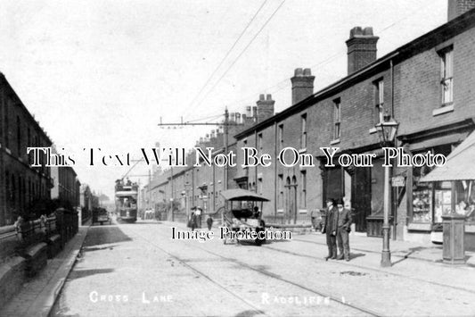 LA 689 - Cross Lane, Radcliffe, Lancashire c1906