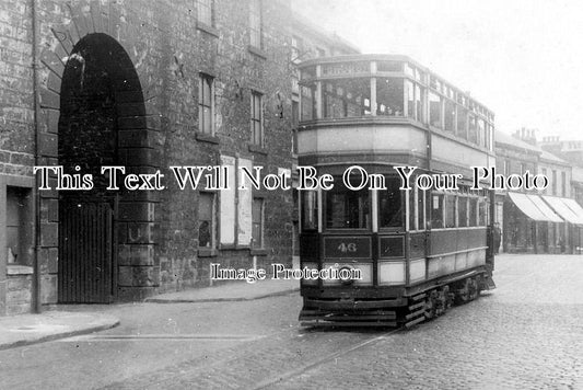 LA 6895 - Blackburn Church Tram Car Terminus, Lancashire