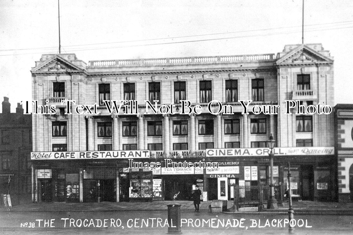 LA 6898 - The Trocadero, Central Promenade, Blackpool, Lancashire