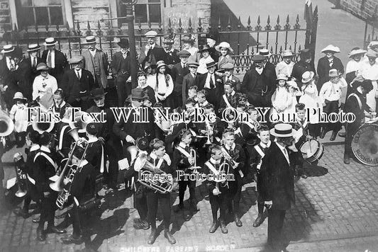 LA 6929 - Buckley Hall Orphanage Band, Norden, Buckley, Lancashire 1916