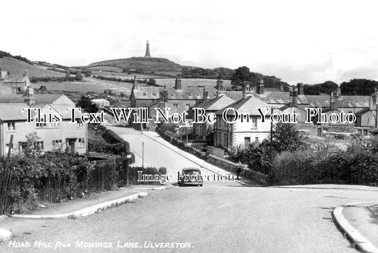 LA 6952 - Hoad Hill From Mowings Lane, Ulverston, Lancashire