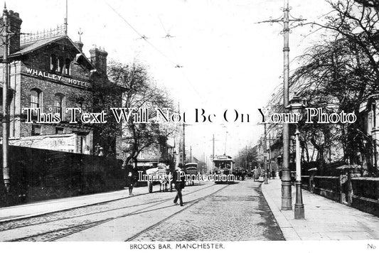 LA 6986 - Whalley Hotel, Brooks Bar, Manchester, Lancashire c1925