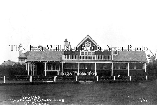 LA 7004 - Pavilion, Northern Cricket Club, Great Crosby, Lancashire 1909