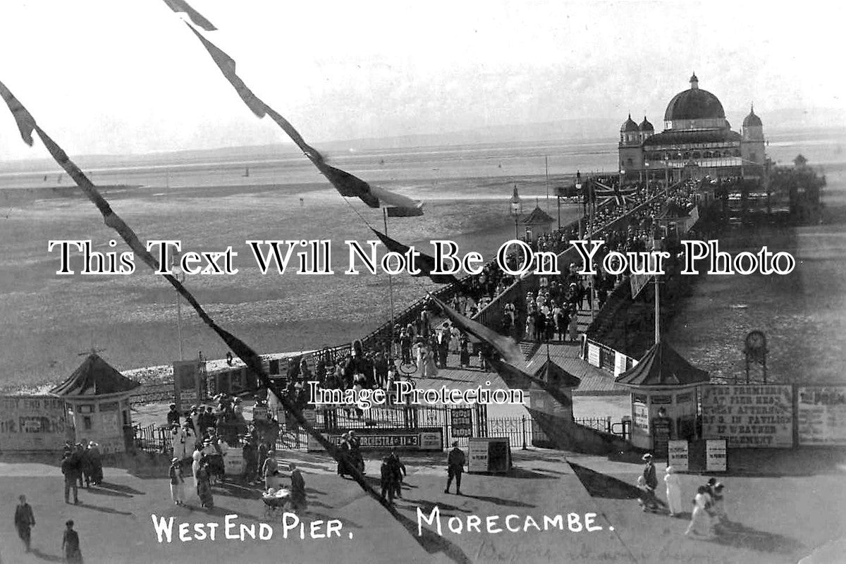 LA 7006 - West End Pier, Morecambe, Lancashire