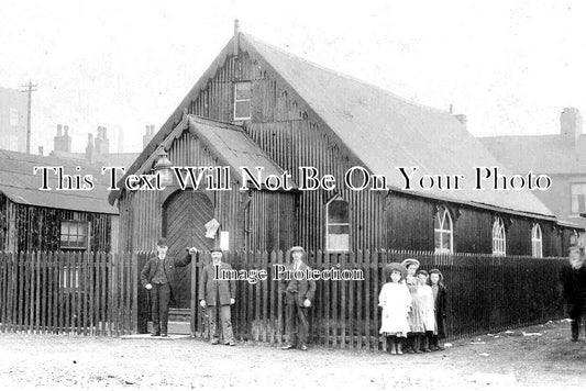 LA 7024 - Busk Mission Church, Chadderton, Lancashire c1909