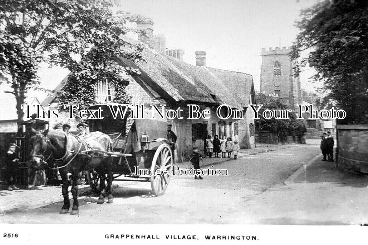 LA 7053 - Grappenhall Village, Warrington, Lancashire