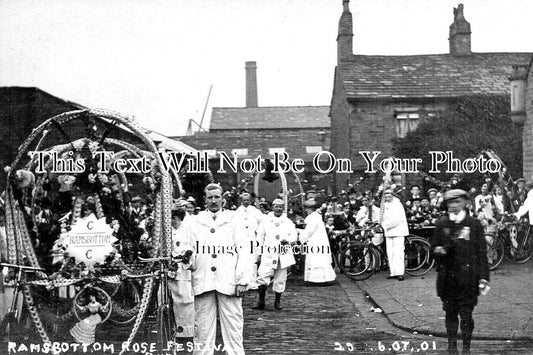 LA 7056 - Ramsbotton Rose Festival, Lancashire 1901