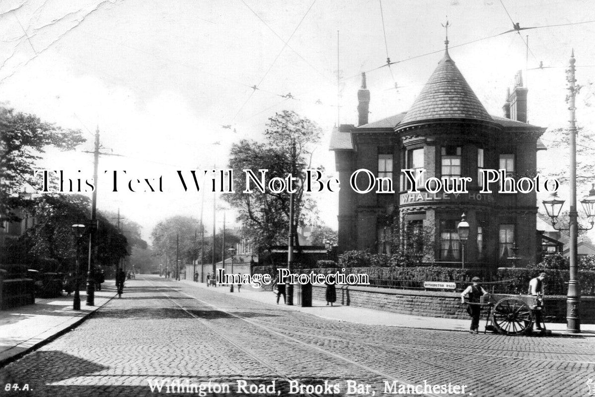 LA 7064 - Whalley Hotel, Withington Road, Brooks Bar, Manchester c1926