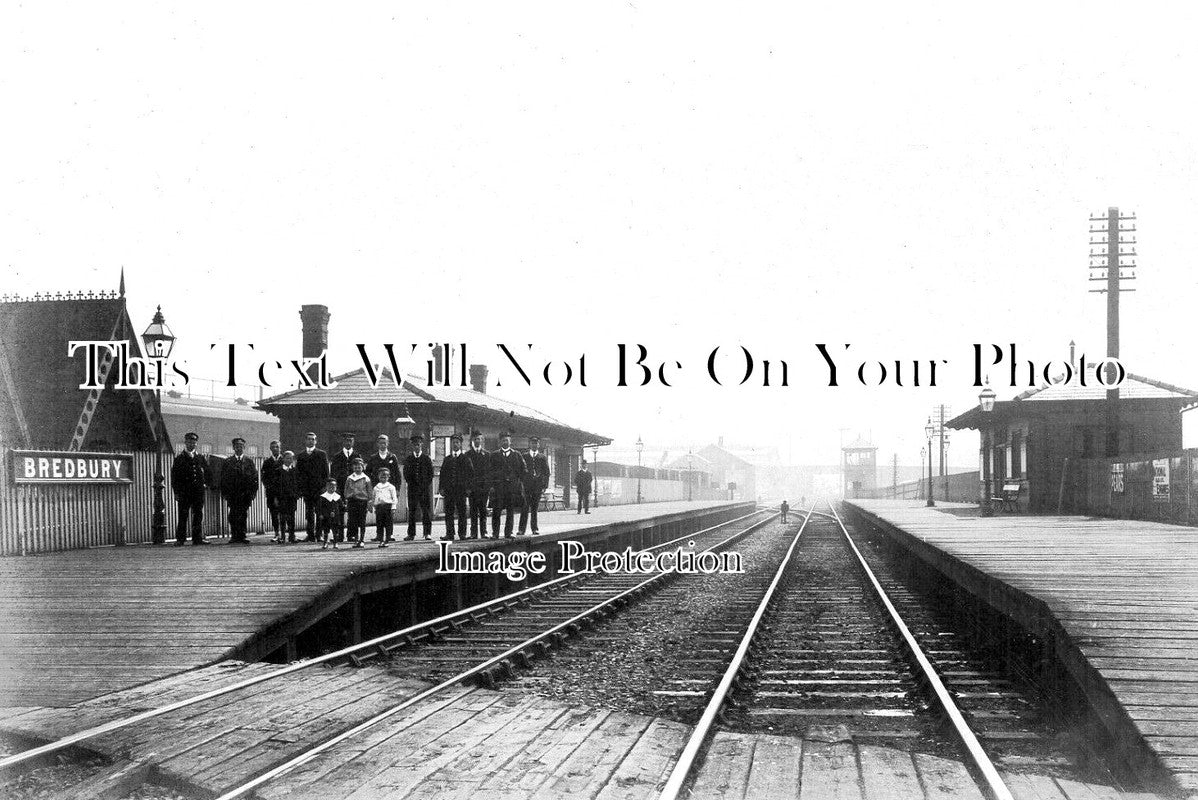 LA 7085 - Bredbury Railway Station, Lancashire