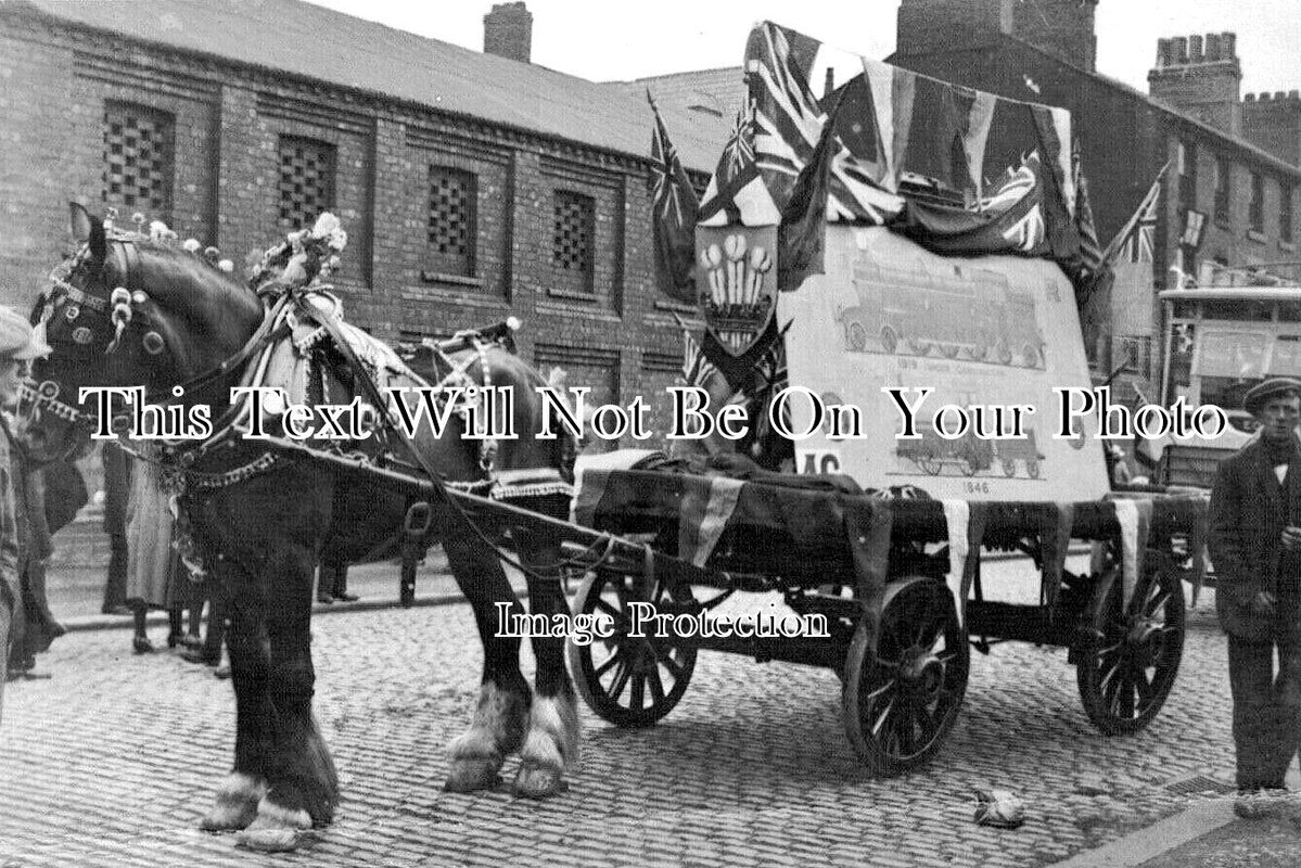 LA 7097 - Furness Railway Float, Barrow In Furness, Lancashire