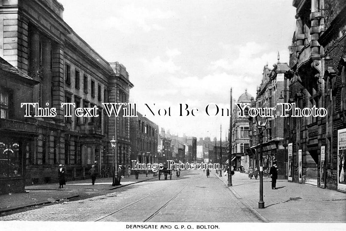 LA 7118 - Deansgate & GPO, Bolton, Lancashire