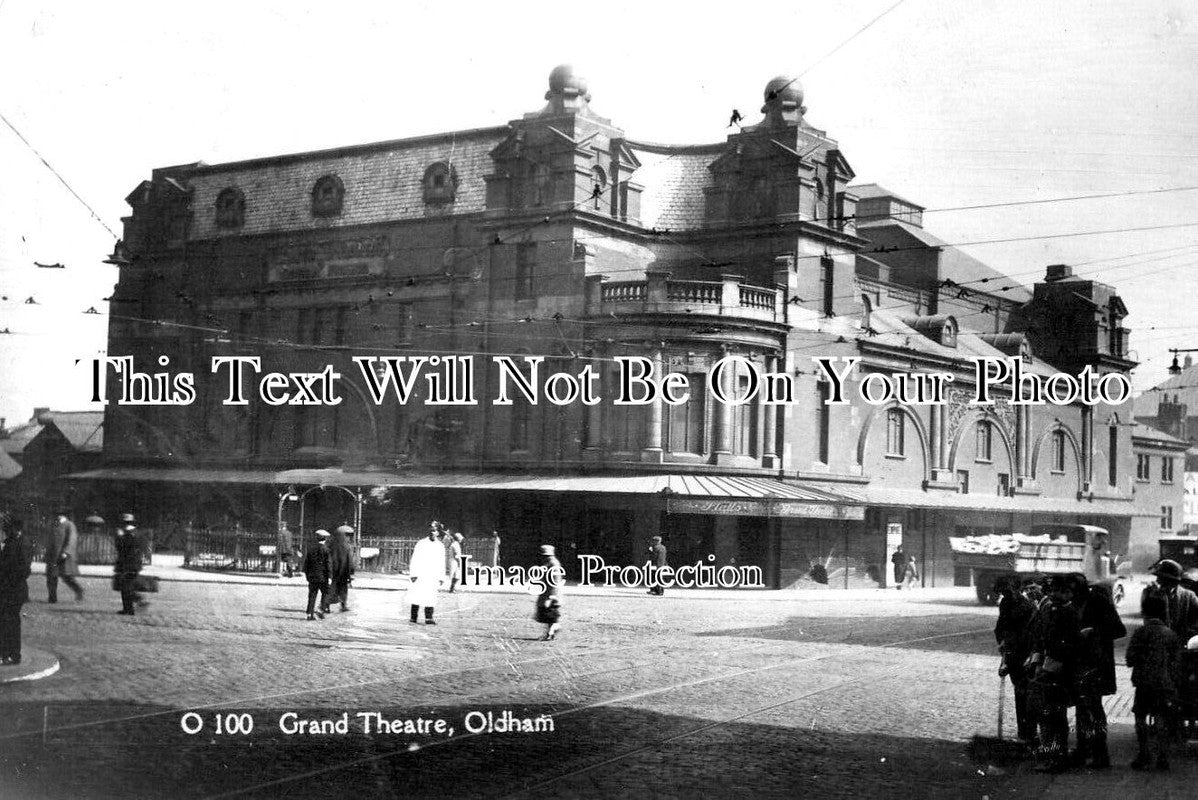 LA 7144 - Grand Theatre, Oldham, Lancashire c1926