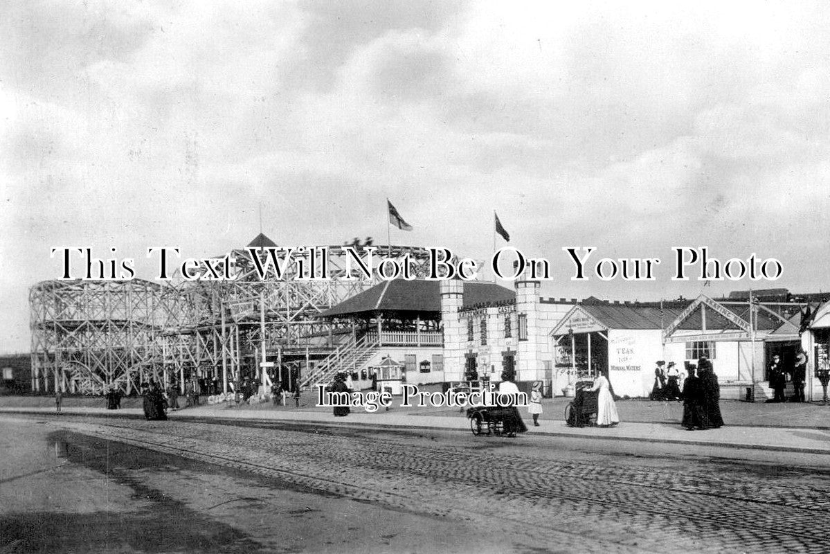 LA 7169 - Figure 8 Railway, Morecambe, Lancashire c1911