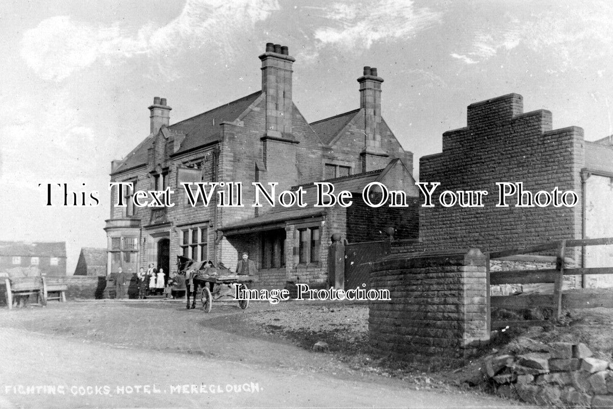 LA 7184 - Fighting Cocks Hotel, Mereclough, Lancashire