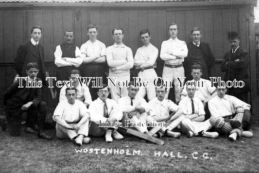 LA 7191 - Wolstenholm Hall Cricket Club Team, Lancashire