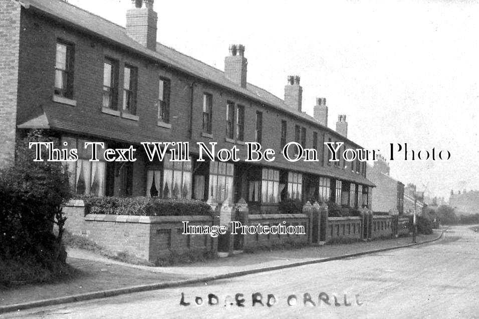 LA 7194 - Lodge Road, Orrell, Wigan, Lancashire c1922