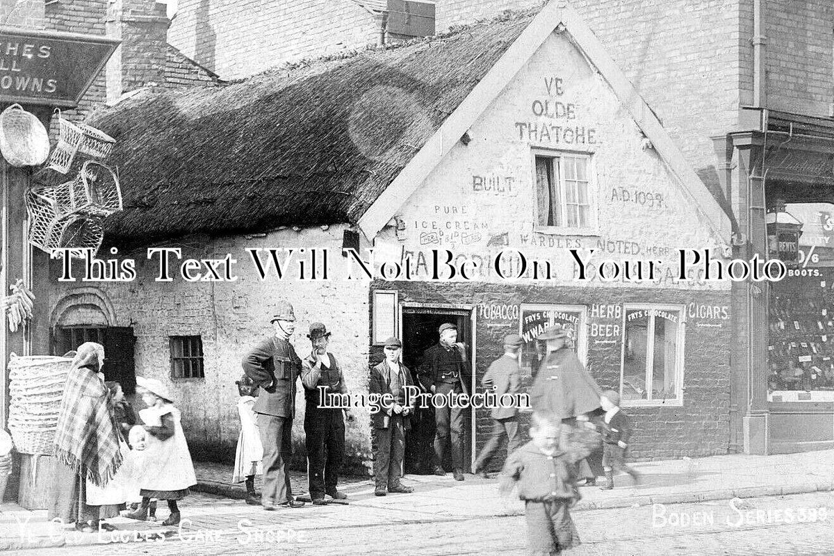 LA 7198 - Ye Olde Thatche Cake Shop, Eccles, Lancashire